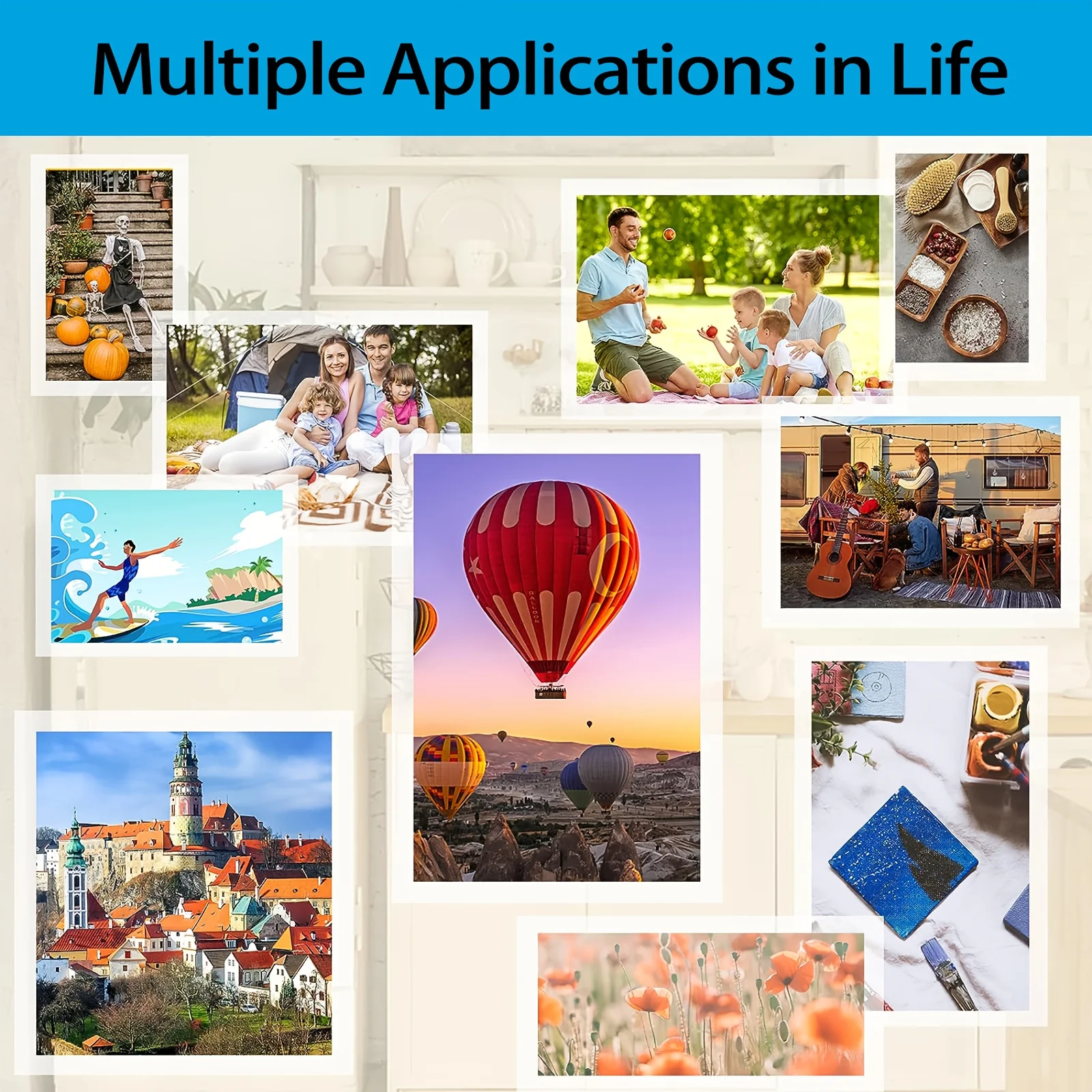 A4 Size Clear Self-Adhesive Laminate Sheets Pack of 20 Waterproof Photo Sticker Film No Machine Or Heat Required