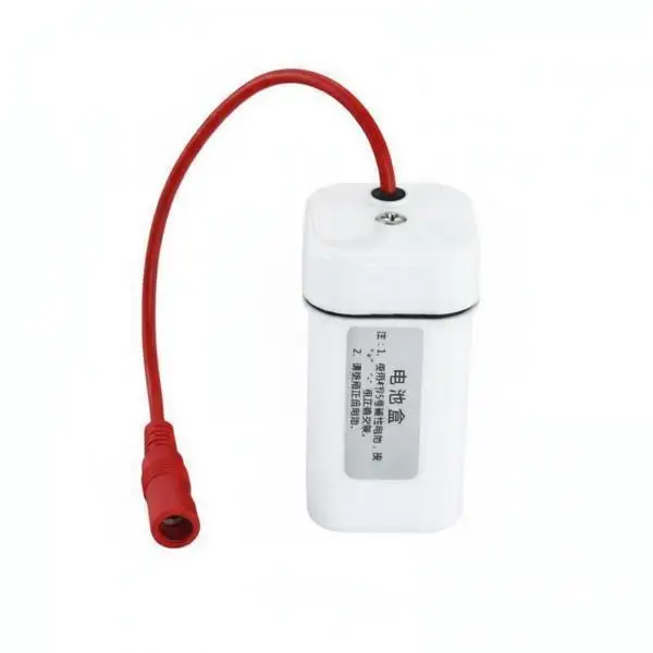 Urinal Sensor Battery Holder 6V Output 4 AA Pack Durable Plastic Housing for Auto Flush and Taps