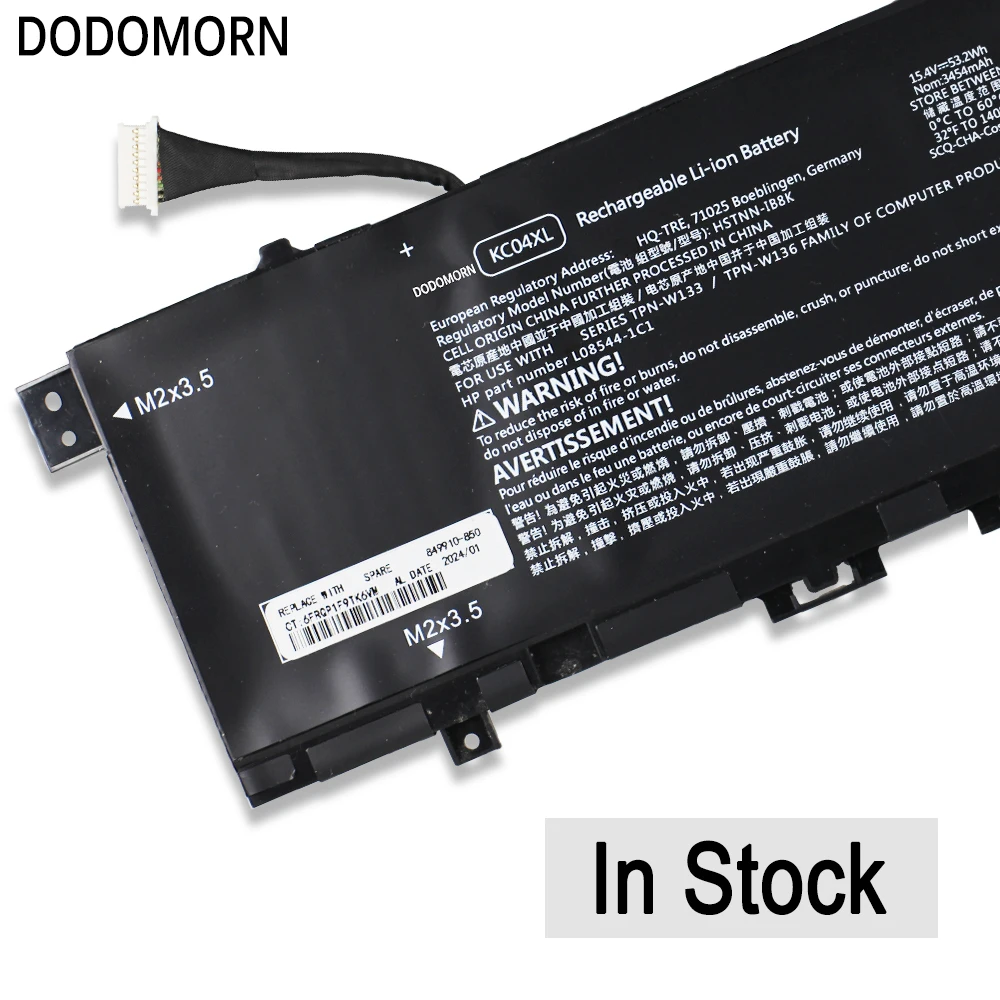 Imagem -05 - Dodomorn-bateria para hp Envy 13 ah 13-aq000 X360 13-ar 13-ag Laptop Series Hstnn-ib8k L085441c1 L085442b1 Tpn-w133 Kc04xl