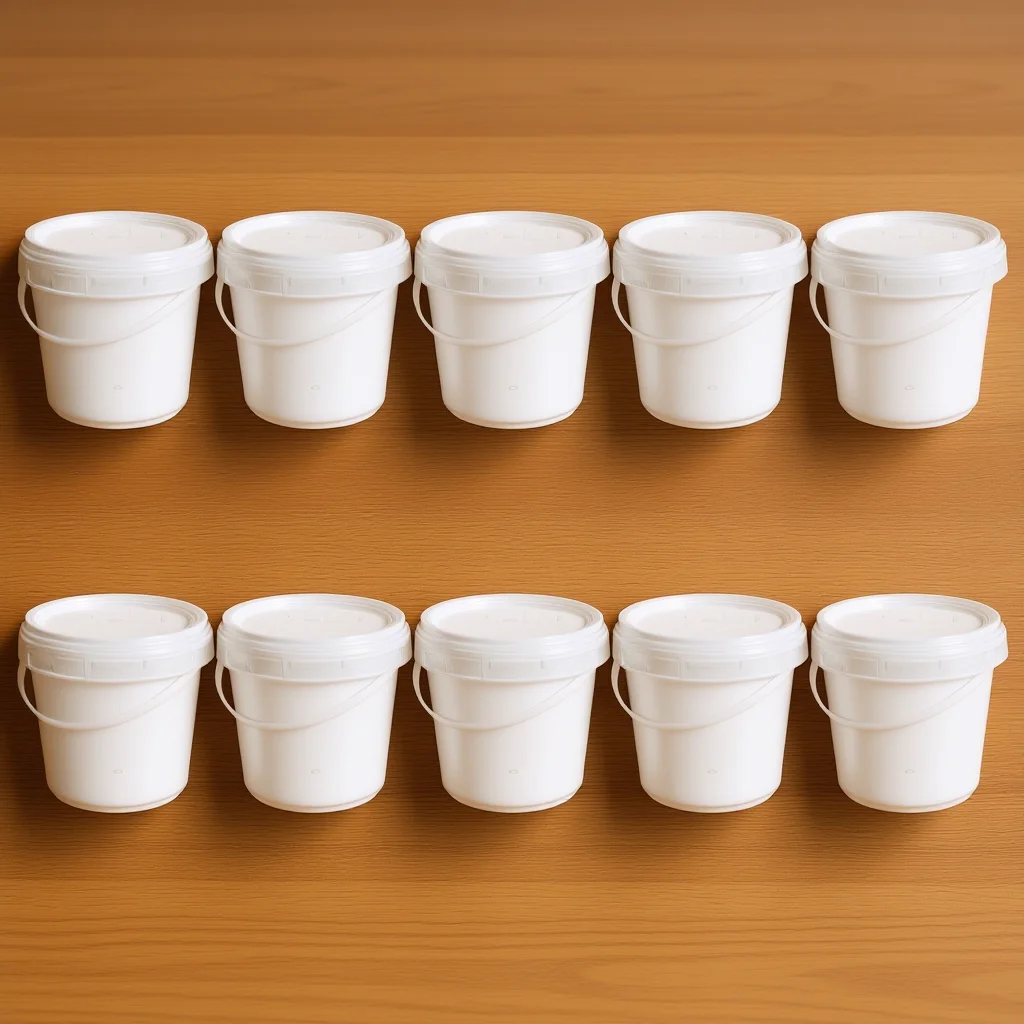 

10Pcs Multipurpose Storage Buckets Sealed Plastic Containers for Food Kitchen Storage Portable Grains Supply