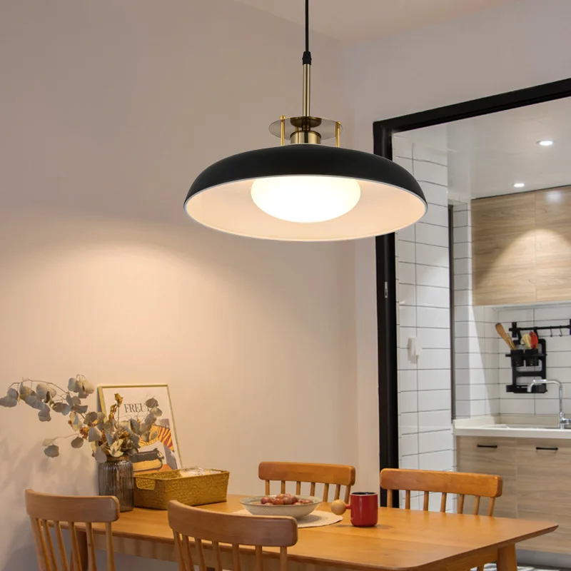 

Modern Nordic Pendant Lights Minimalist Hanging Lamps Art Designer Metal LED Chandelier for Kitchen Living Bedroom Bar Decro