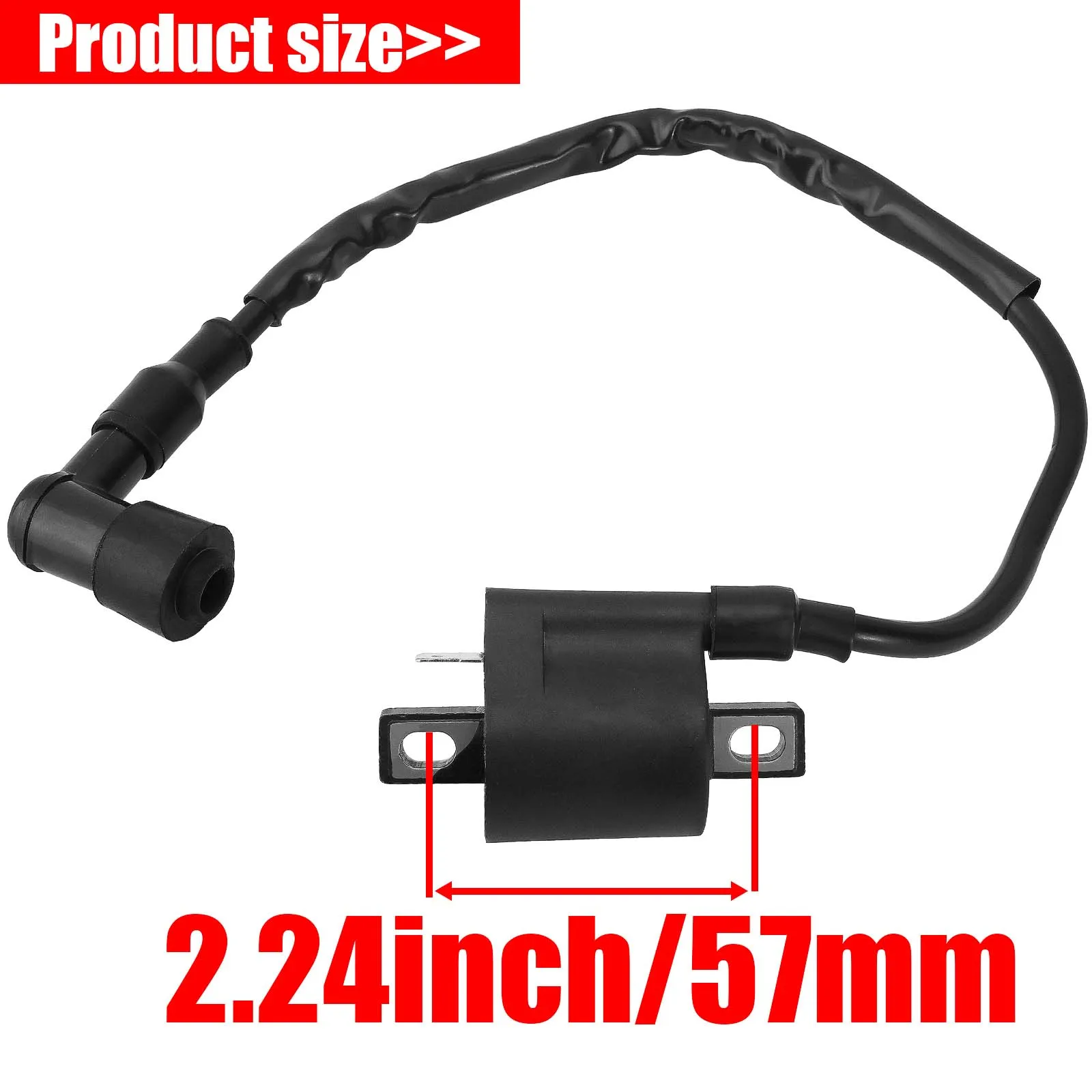 Ignition Coil for Yamaha Bear Tracker 250 Trail Boss 330 YFM350 Warrior Big Bear Raptor TTR125 ATC185S ATC200 ATC200ES ATC200S