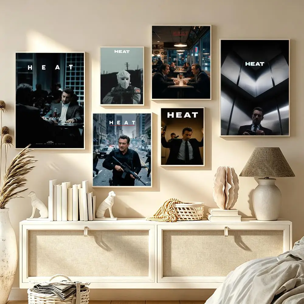 Movie H-Heat Poster Modern  Wall Art Aesthetic Minimalist Bedroom Decor Cafe Home Gift