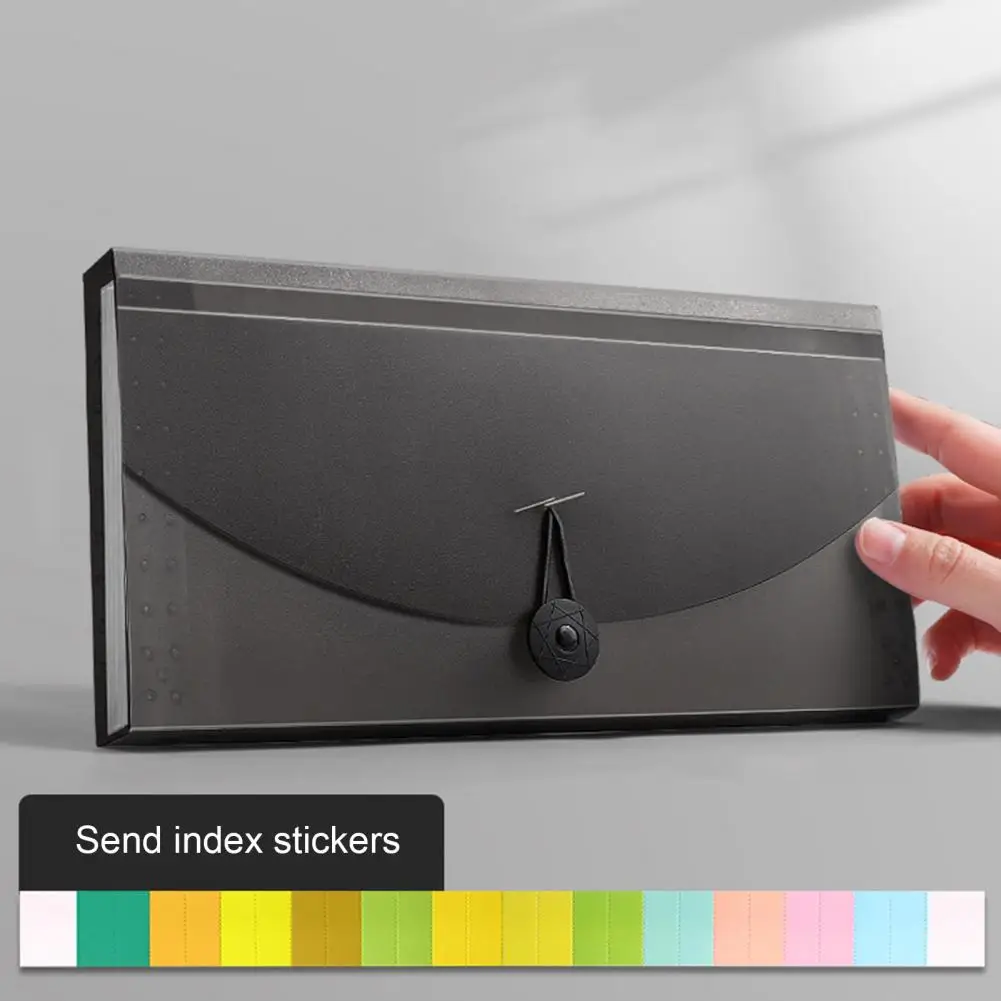 ที่ใส่เงินสดแบบมีกระดุมที่กระเป๋ากันน้ำการขยายแฟ้มซองสำหรับคูปองธุรกิจเงินสดสำหรับบัตร