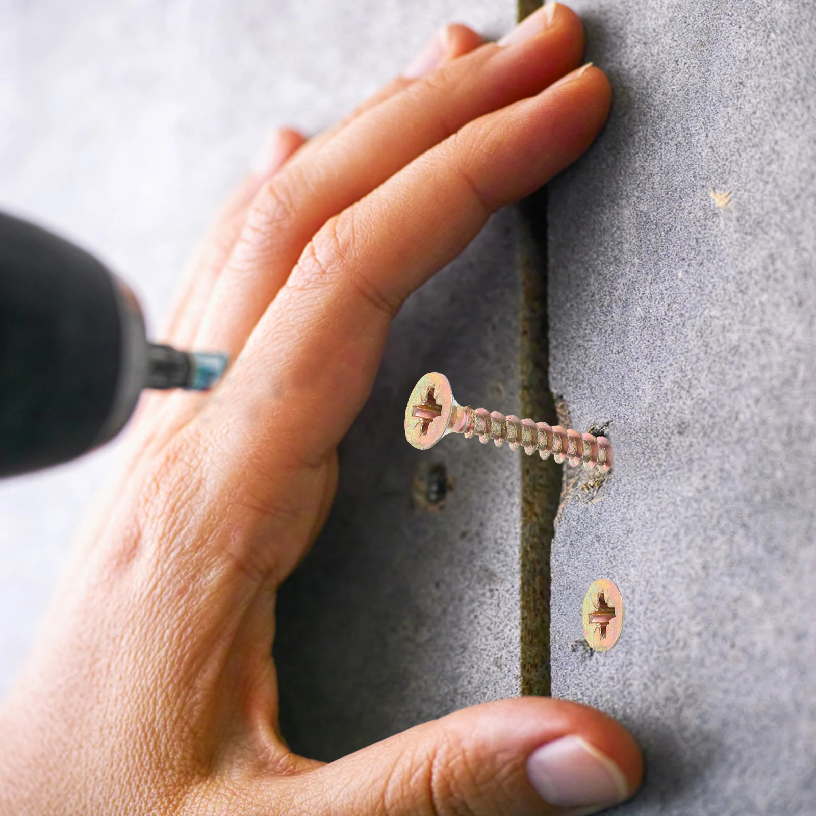 

20 set Drywall Anchors Screws Spiral Heavy Duty Wall Anchor Set Zinc Alloy Hollow Screws For Home Office Kitchen Bathroom