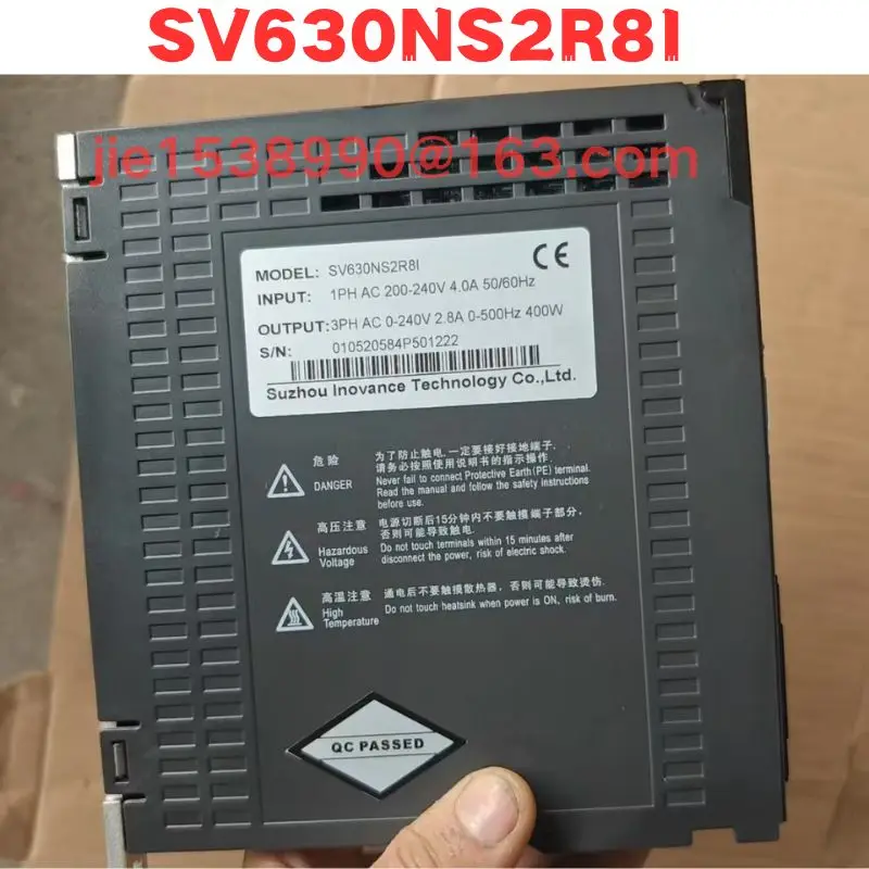 Used Servo Driver SV630NS2R8I Normal Function Tested OK