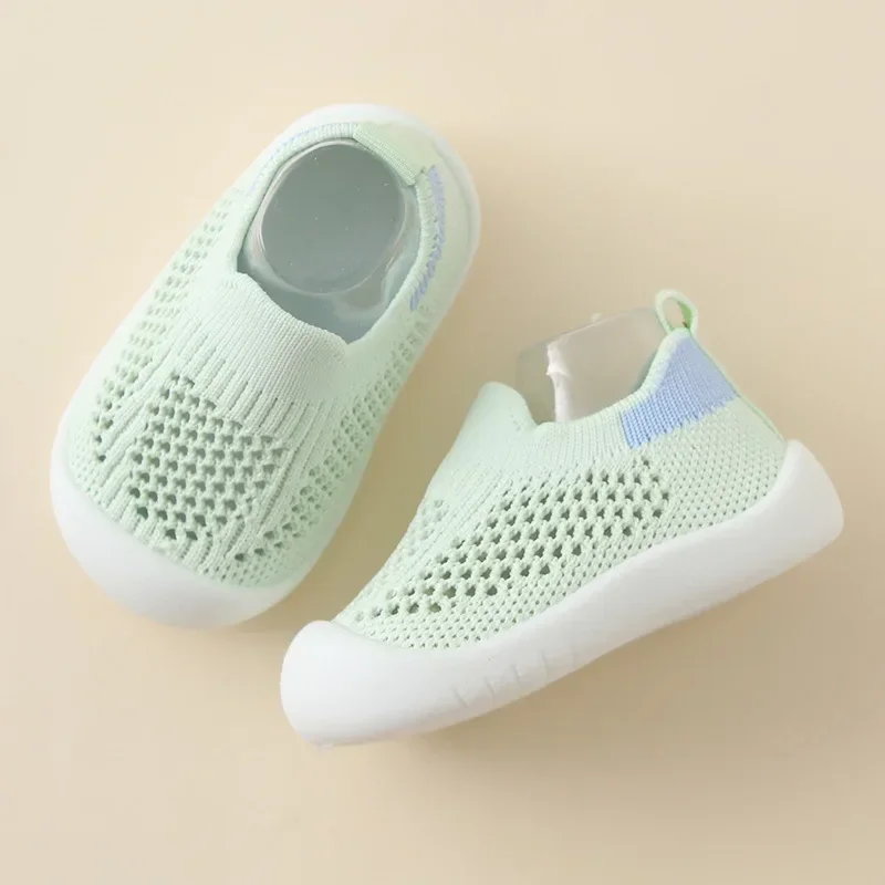 Lente Zomer Peuter Schoenen Ademend Gebreide Kindersneakers Jongens Instappers Tennisschoenen Meisjes Zachte antislip School Casual Schoenen