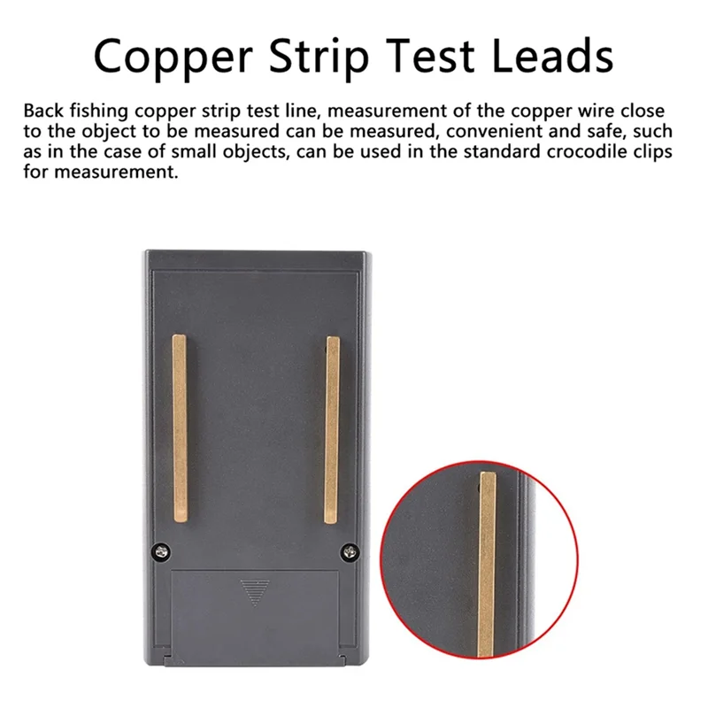

LS-385 LED Display Surface Resistance Tester Anti-Static Testing Induction Ohm Meters Resistance Test With LED Indicator