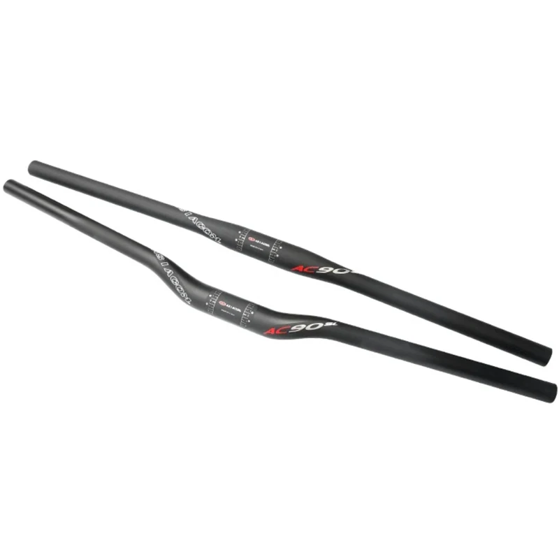 

Newest Mountain/City/Fold bicycle matte UD full carbon fibre handlebar carbon bar flat rise MTB bike light parts 31.8*600-760mm