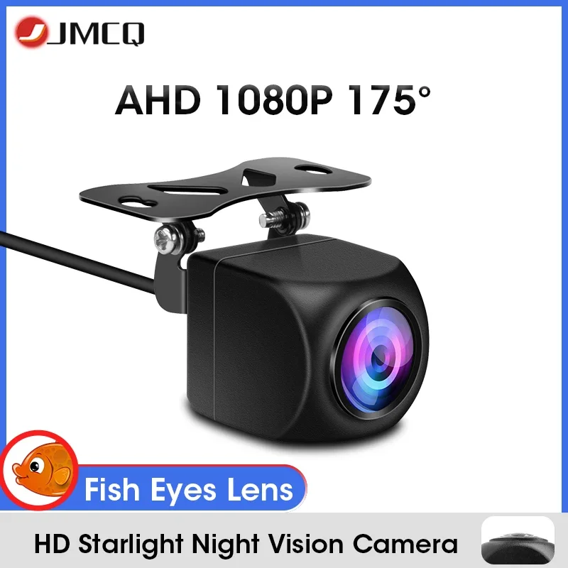 

AHD 1080P 175° Reverse Camera Universal Rear View Camera Backup Camera Waterproof Night Vision for Android Audio Car Monitor