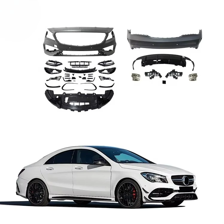 

New Style Facelift CLA Car Bumpers W117 for CLA200 CLA250 CLA300 2014-2019 Bodykitcustom