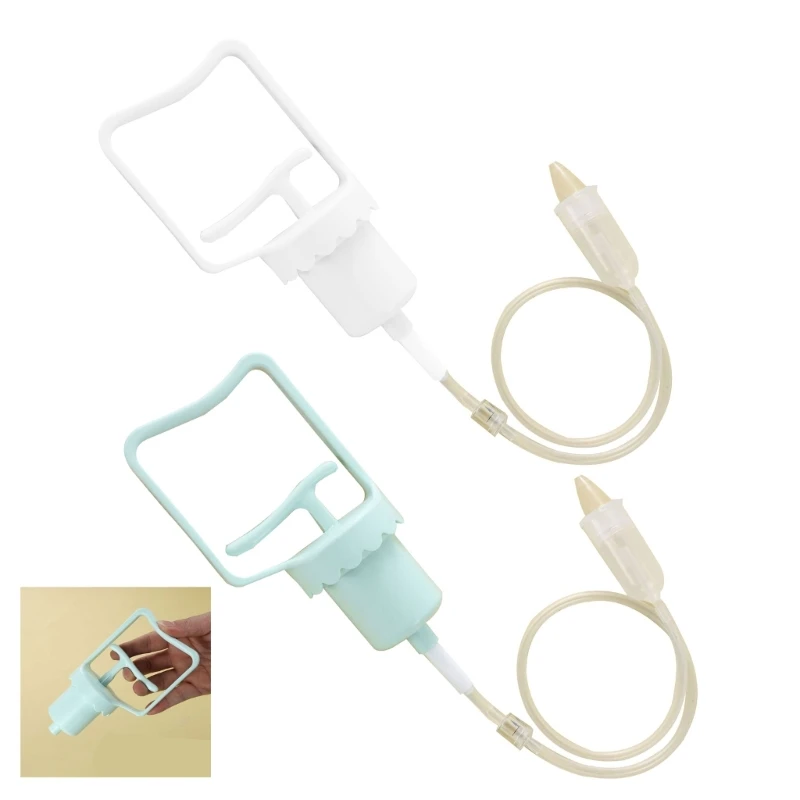 67JC Baby Nasal Aspirator Portable Nose Sucker Nose Cleaner Negative Pressure PrincipleSnotsucker for Baby Infant Newborn