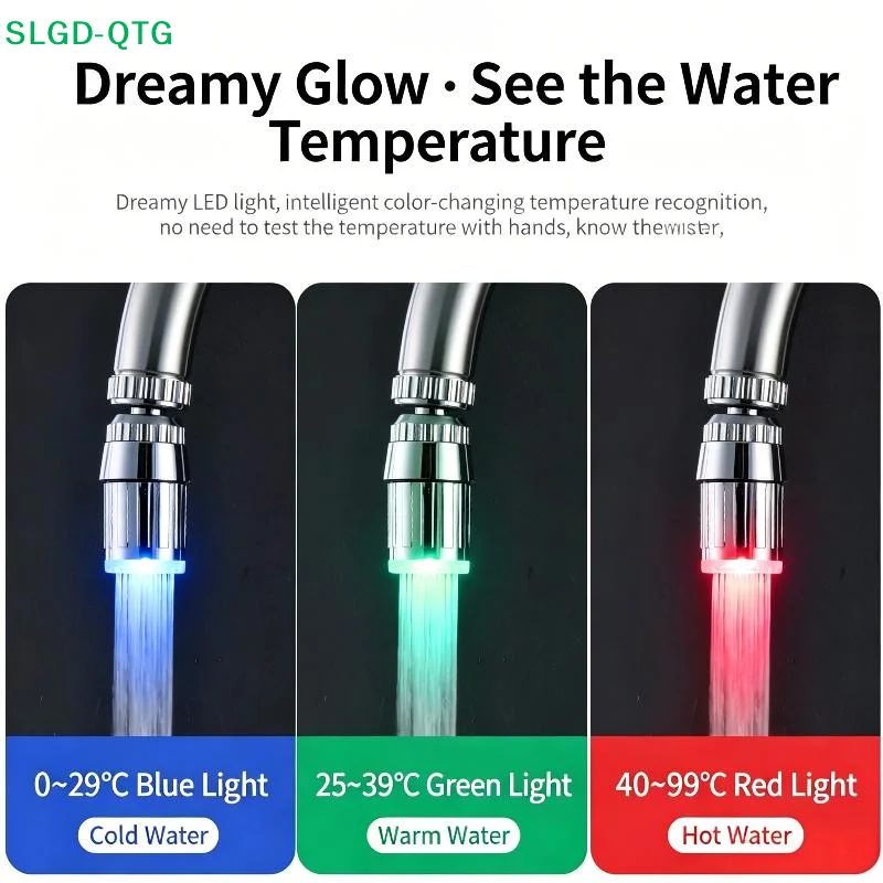Kitchen Appliances Offers - Aerator Keran LED 3 Warna Berubah,