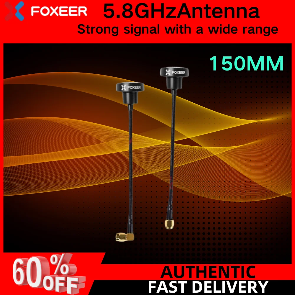 FOXEER Pagoda PRO 150mm 5.8GHz 3dBi Omni FPV Antenna RHCP SMA for RC FPV Racing Freestyle Drones VTX