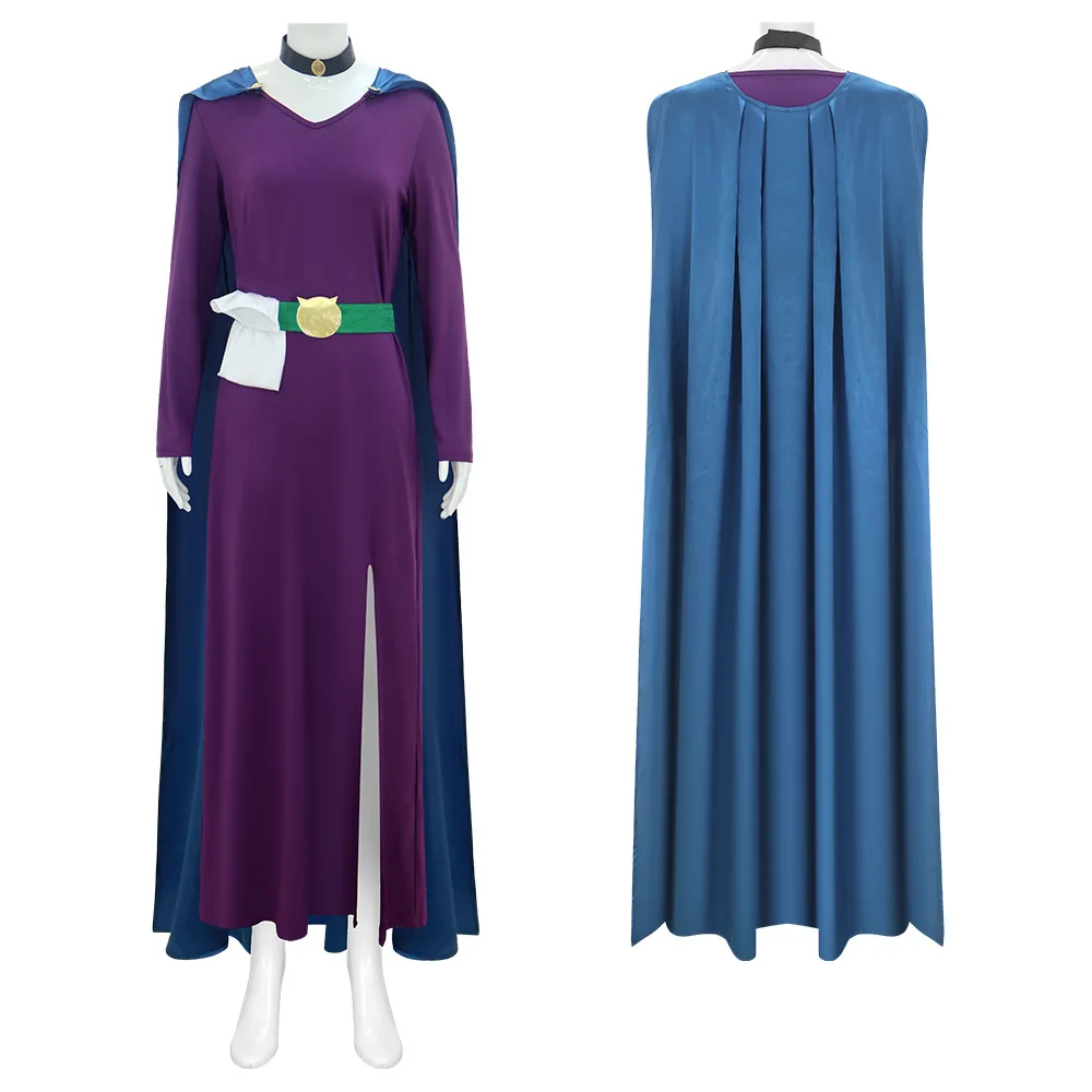 

Selinaaaa Cosplay Movie Female Superhero Kyle Disfraz Costume Purple Set Halloween Party Role-playing Costume