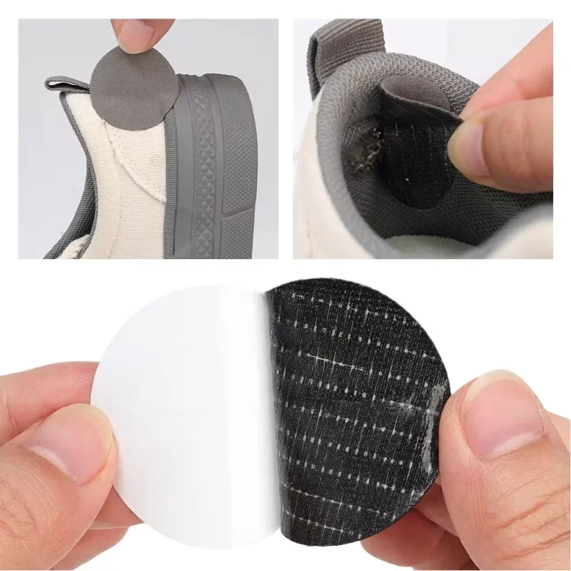6pcs Sports Shoes Repair Stickers Suede Heel Protector Anti-Wear Repair Holes Self-adhesive Patches Insoles Pad Foot Care Insert view 5