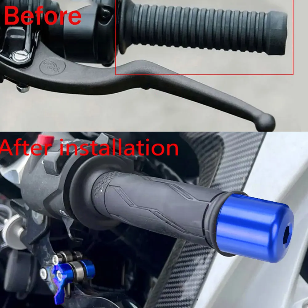 For YAMAHA Majesty 125 250 400 Majesty400 Majesty 400 Motorcycle Accessories Handlebar Grips Cap Cover Plugs Handle Grips End - view 6
