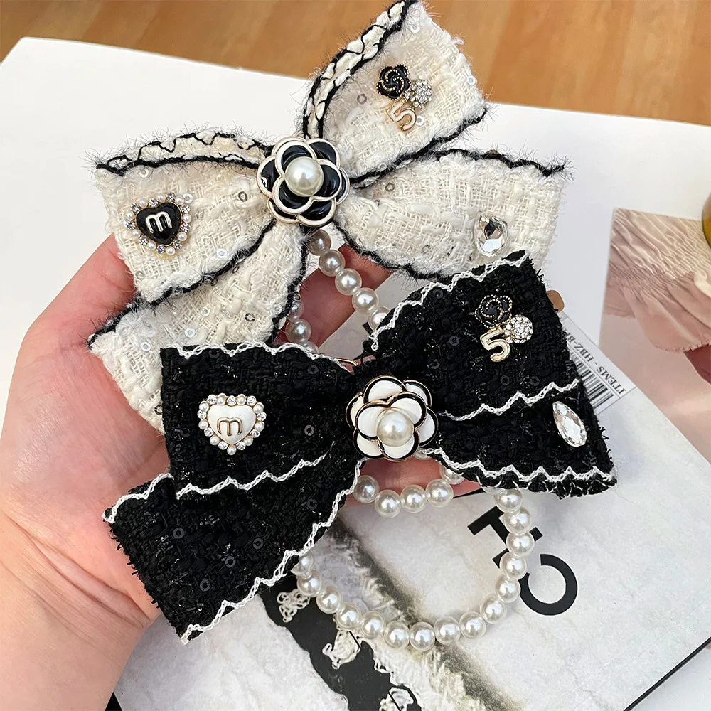 2025 المرأة القماش Bowknot سلاسل المفاتيح حزام Keyrings سيارة مفتاح سلسلة حقيبة العرافة الحلي الإبداعية حلقة رئيسية مجوهرات الأزياء