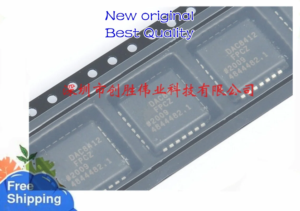 New original 5PCS/LOT DAC8412F DAC8412FPC DAC8412FPCZ PLCC28