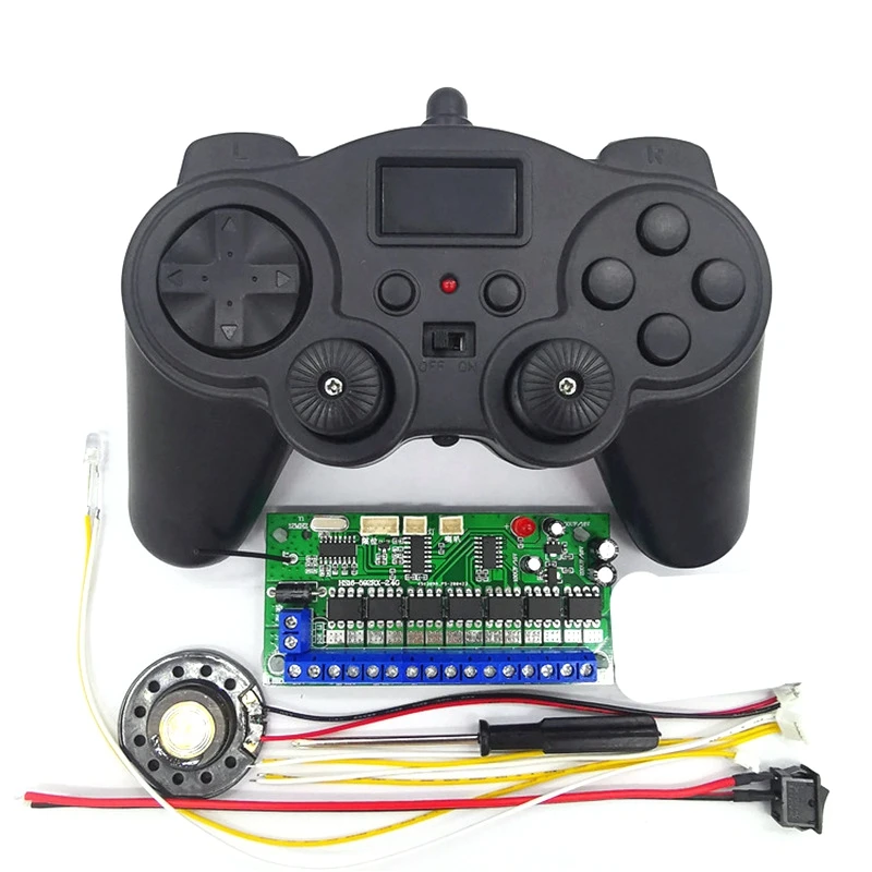 

16 Channel 2.4G Remote Control Transmitter + Receiver Board Control Panel 12V Controller DIY for RC Car/Ship/Excavator