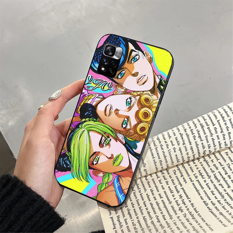 Невероятные приключения Джоджо Джотаро Джолин Чехол для телефона для Xiaomi Redmi note 14 Pro 14 13 12 11 10 Pro 14S 12S 11S Redmi 14C 13C 10