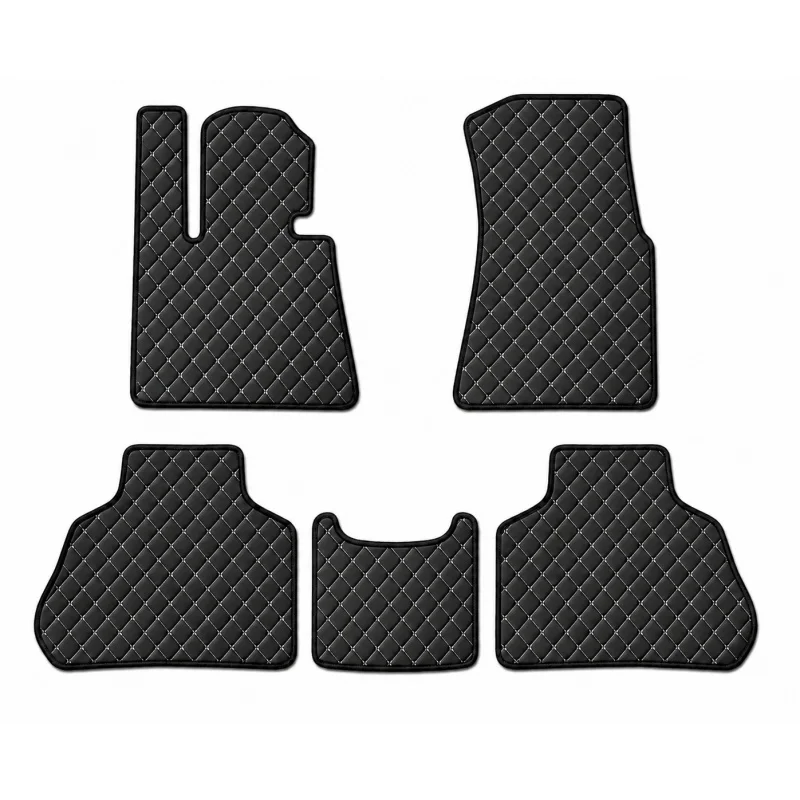 Custom Flat Car Floor Mats For Jetour X90 Soueast S09 SUV PU 3D 5/6/7-Seat 2019-2026 Anti-Slip Accessories Left/Right-hand Drive