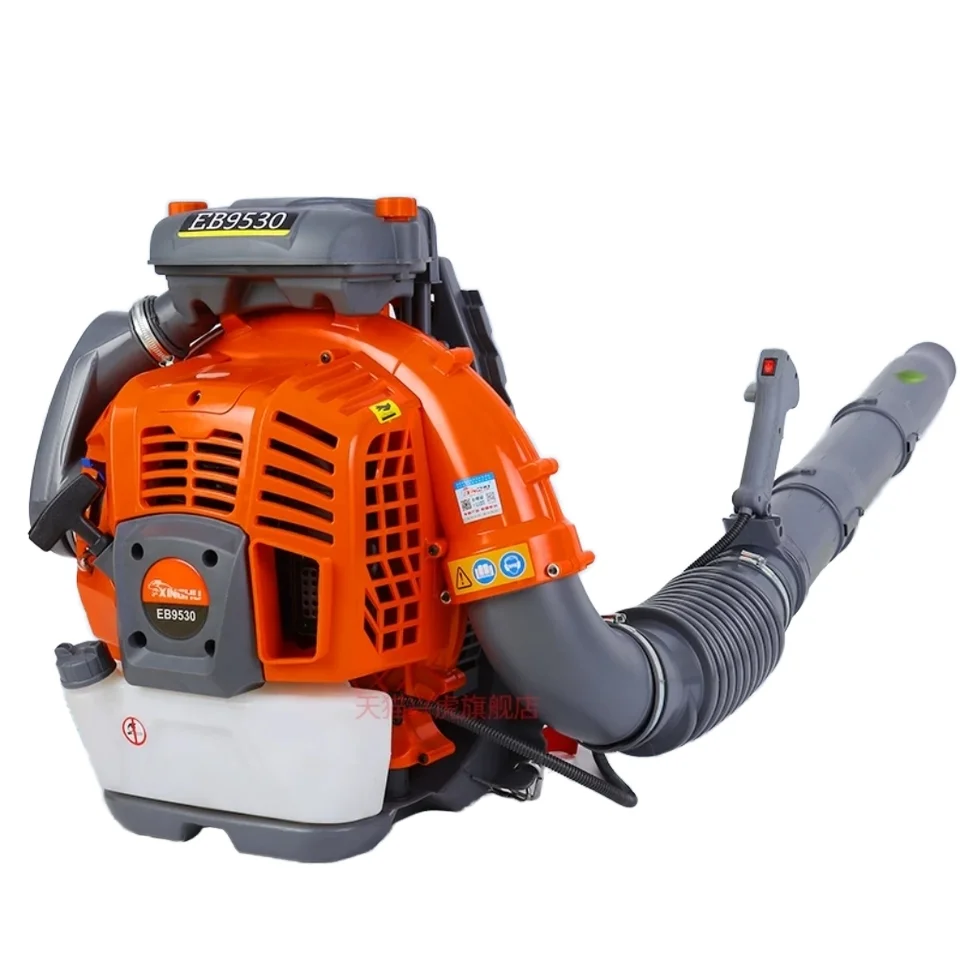 

EB-9530 High Power Fuel 85cc Backpack Blower Industrial Grade Brushless Motor CE Certified Outdoor Cleaning Snow Dust