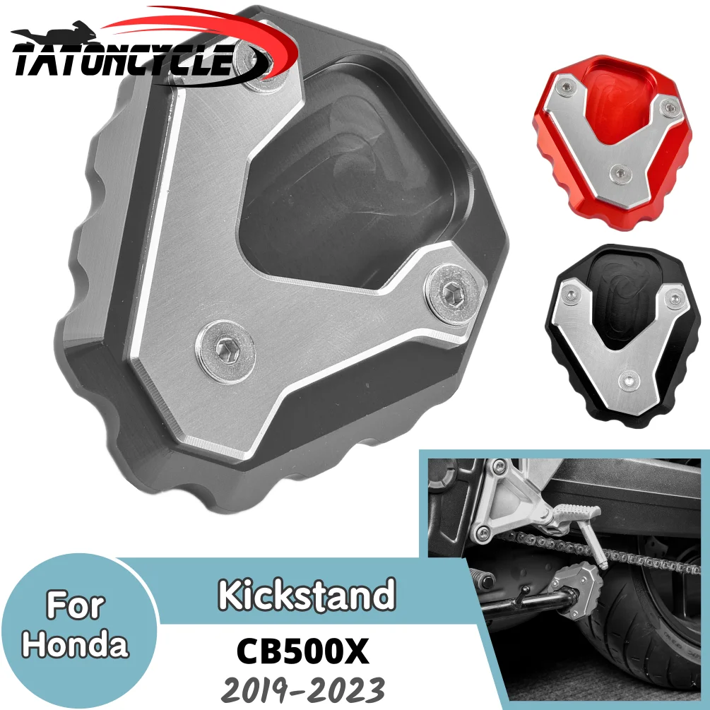 

For Honda CB 500X 2019 2020 2021 2022 2023 CB500X Kickstand Foot Side Stand Extension Support Plate Pad Motorcycle Accessories