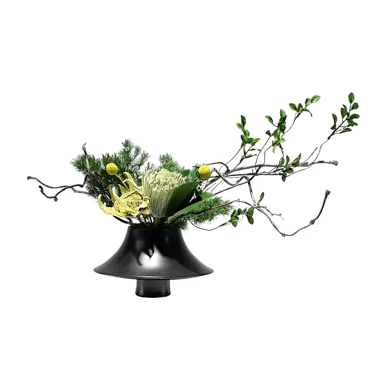 

New Chinese style, artificial flower, immortality, dried flower, set, restaurant, coffee table, ornament.