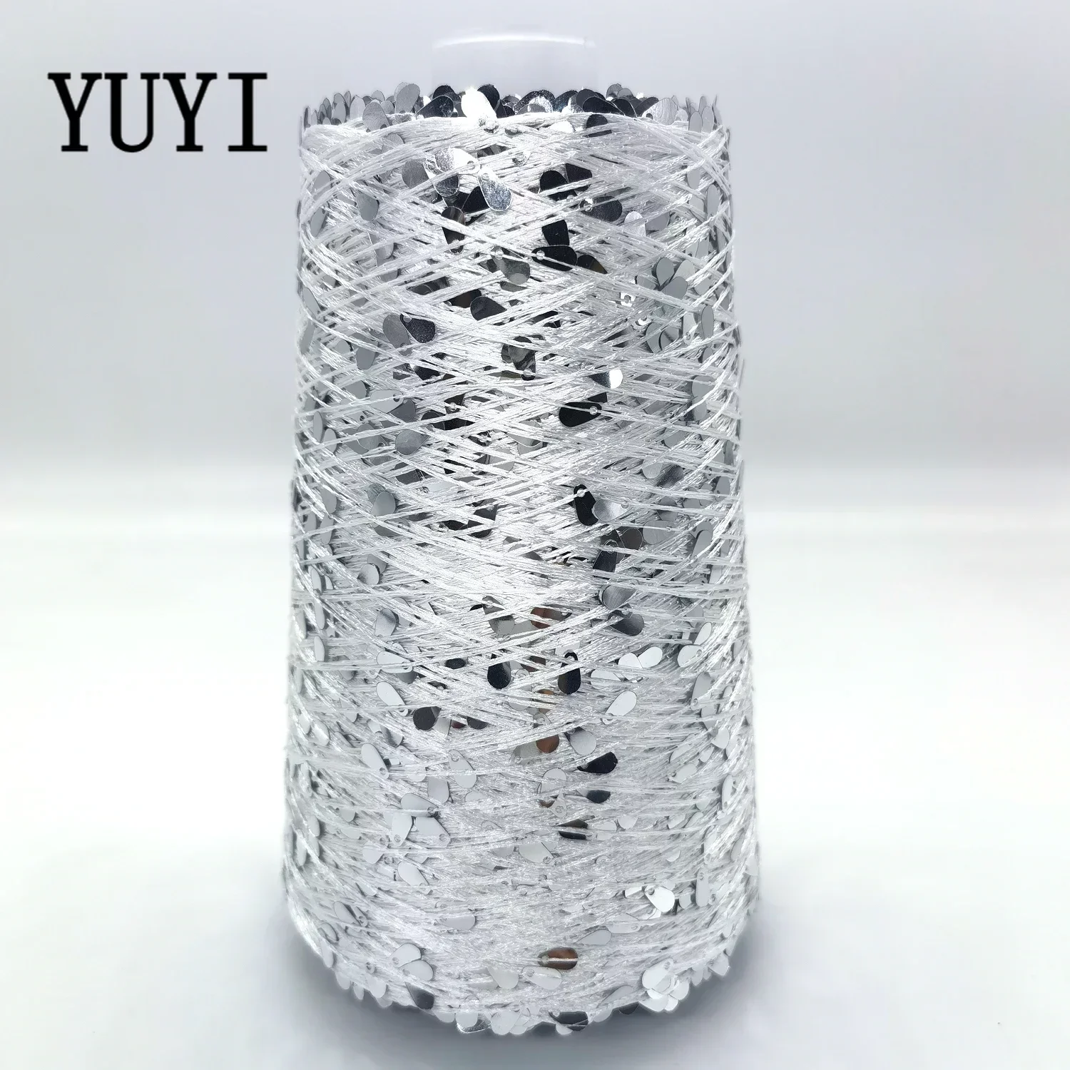 YUYI  500g Sequin Yarn Hand Knitting DIY for Woman Woollen Sweater Hat Scarf factory dirct sales