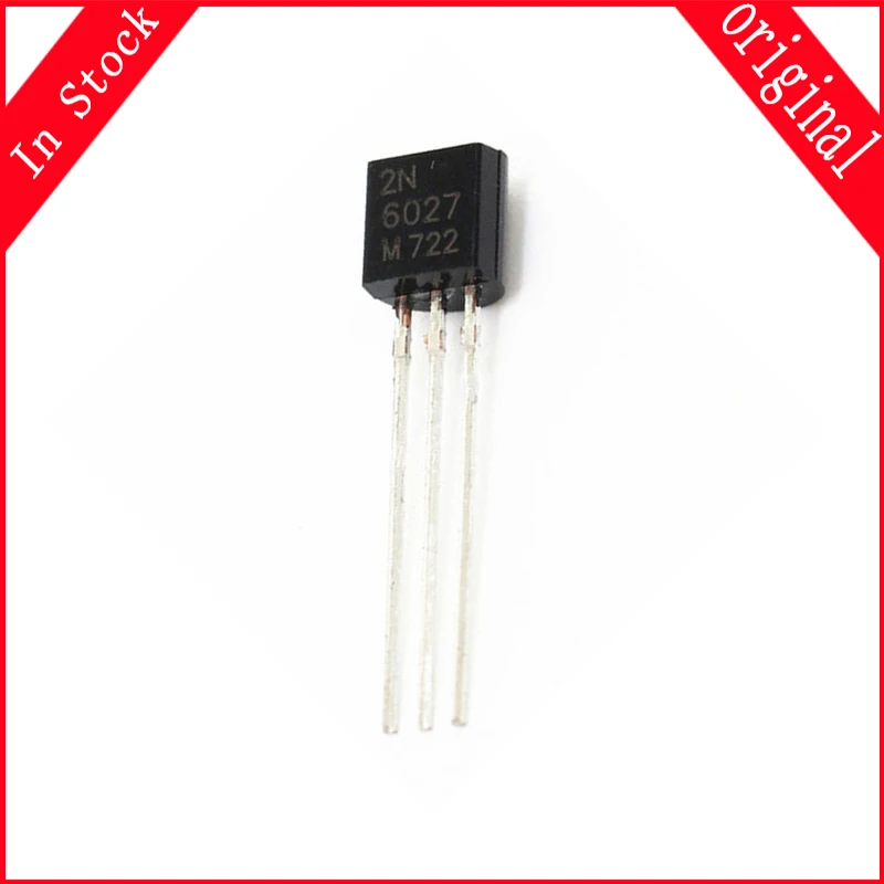 10PCS/lot 2N6027 6027 TO-92 Transistor In Stock