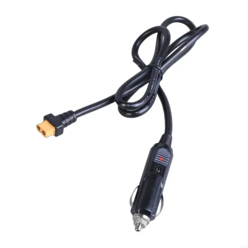 

HX6B 12V/24V XT60 Female to Car Male Plug Extension Cable for Solar Generator