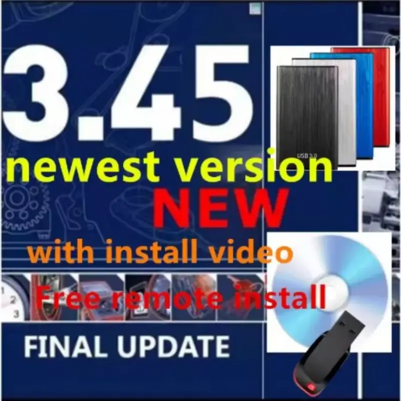2025 Hot sale autodata 3.45 auto repair information software autodata 3.45 auto repair software for european cars