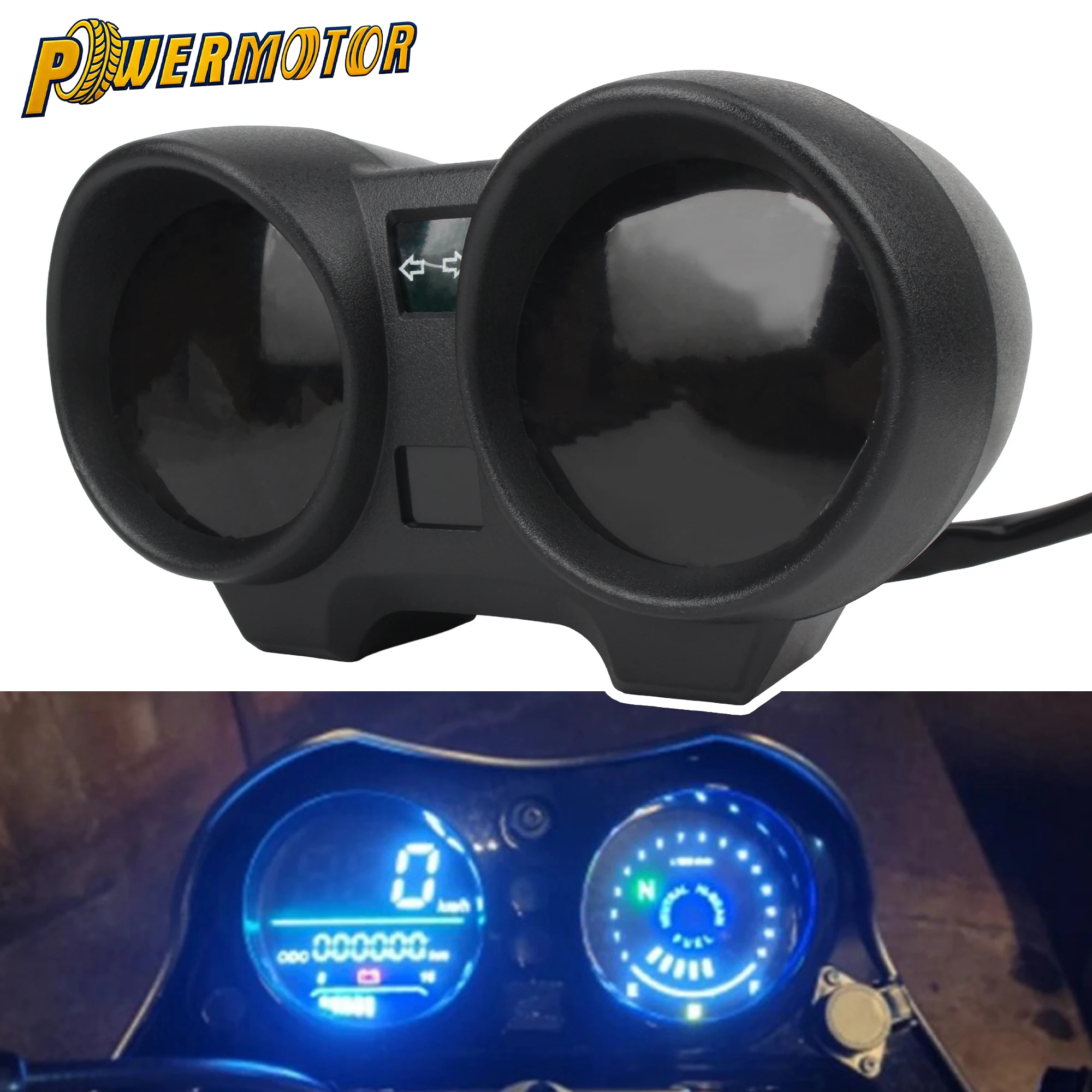 

For Honda Cg150 Fan150 CG Fan 150 Brazil Titan 150 2010 2012 2022 Motorcycle LED Digital Dashboard Tachometer Speedometer Parts