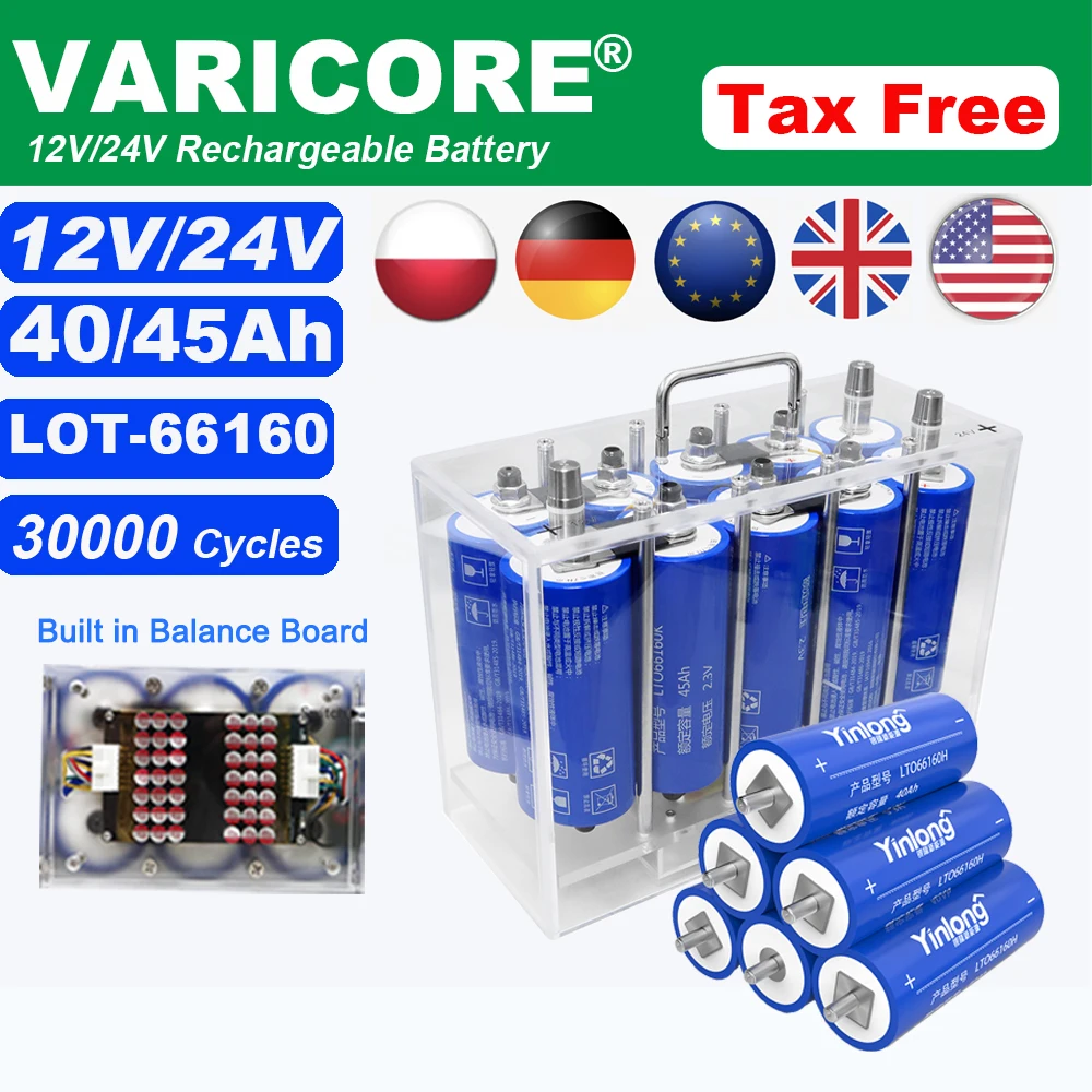 2.3V 12V 24V 45Ah 4… - image