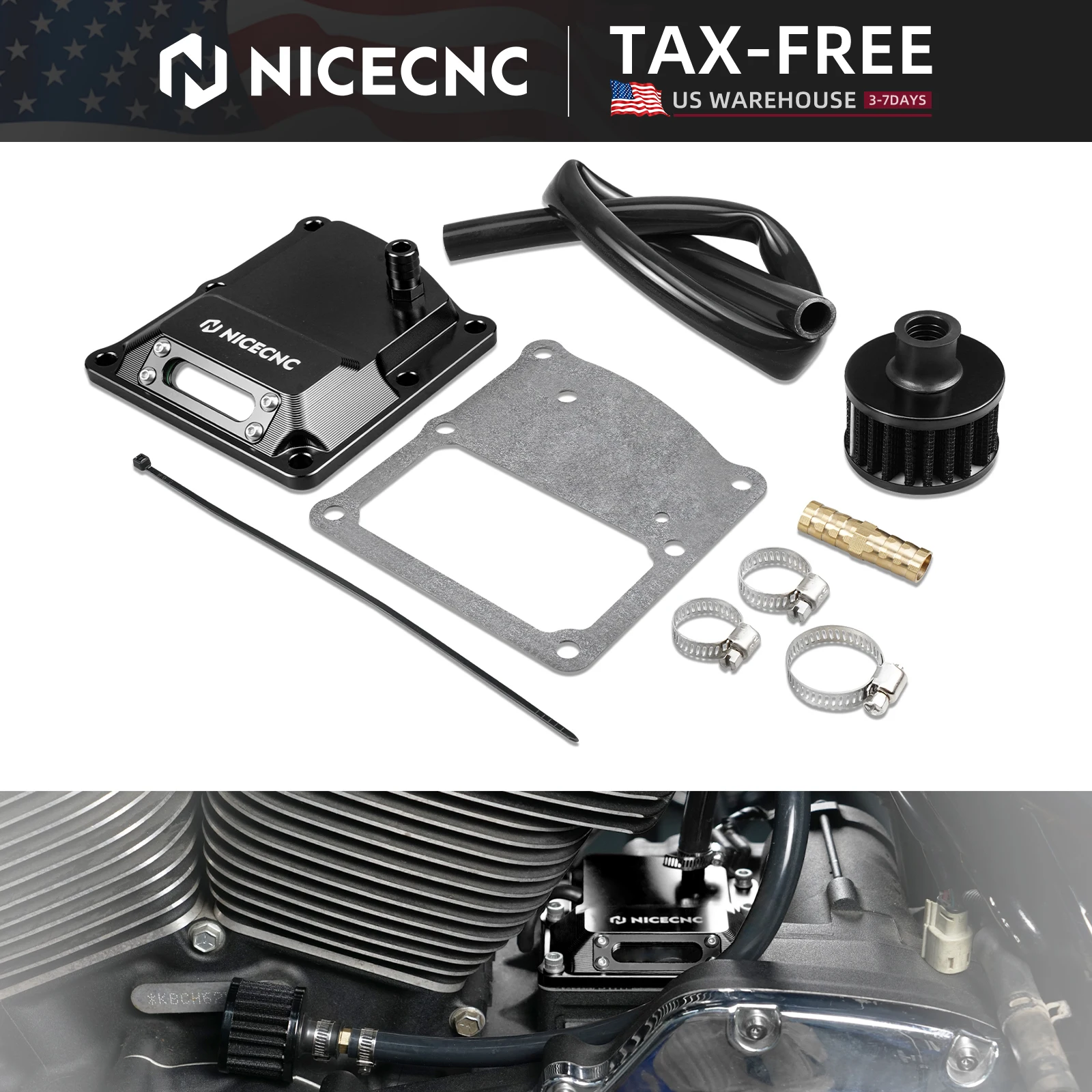 

Для Harley Street Glide FLHX 2017-2024 верхняя крышка вентилируемой коробки передач Road Glide FLTRX Street Bob FXBBS 114 Fat Boy FLFB 107