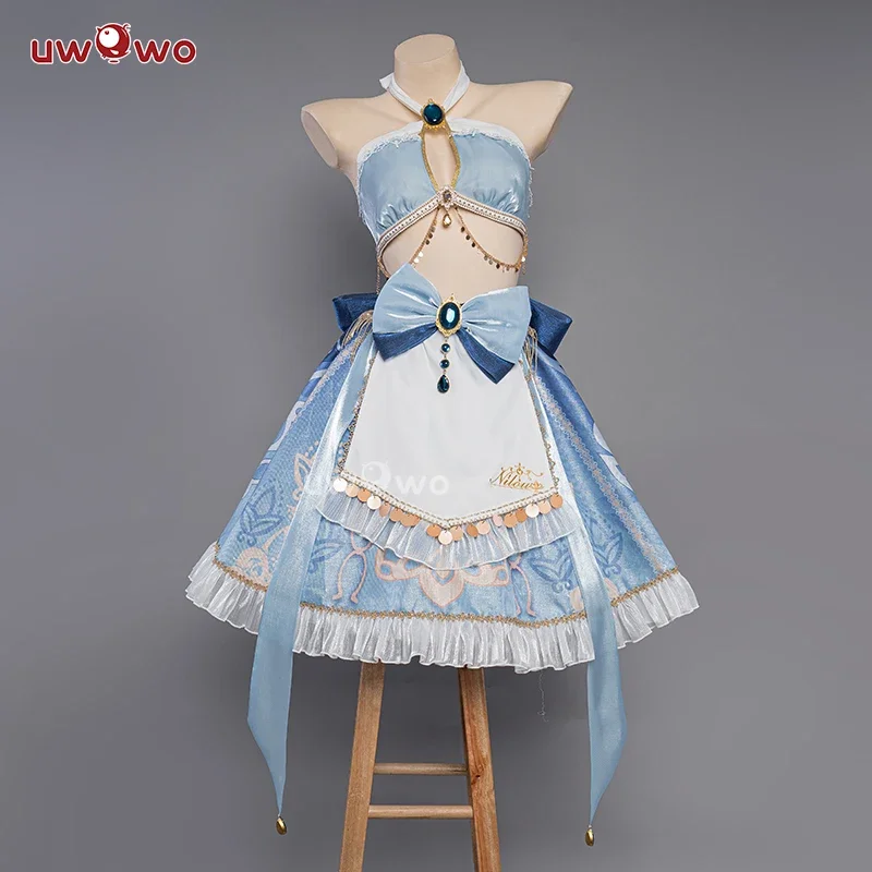 Last batch Nilou cosplay Genshin impact Sumeru cosplay Nilou costume fanart maid. Hydrogen maid dress costumes