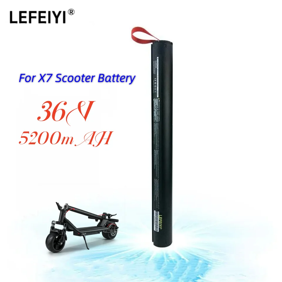 36V 5.2Ah X7 Scooter Battery Foldable Built-in Rechargeable Batteries For Huanxi HX X7 Scooter Electric Scooter Battery 42v