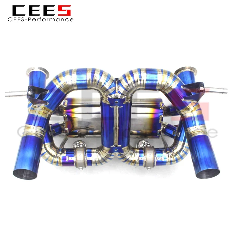 

CEES Titanium Exhaust Pipes For Lamborghini Aventador SVJ 2011-2019 Racing Sport Car Exhaust Pipe Muffler Performance Catback