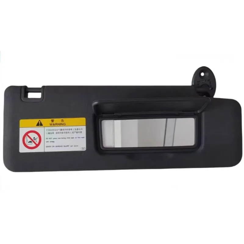 Genuine Front Windscreen Sunshade Sun Visor with Makeup Mirror Black 1pc for Toyota Sienna Granvia Brand New