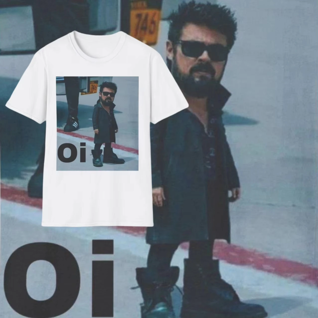T-shirt The Boys Mini Version de Billy Butcher – Collection Été 2026 – T-shirts Oversize Tendance pour Hommes et Femmes – Vêtements Streetwear Y2K
