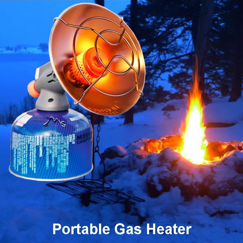 Outdoor Mini Tragbare Winter Flasche Gas Heizung Reisen Camping Wandern Picknick BBQ Angeln Rucksackwärmer Zelt Erwärmung VIP – Detail 1