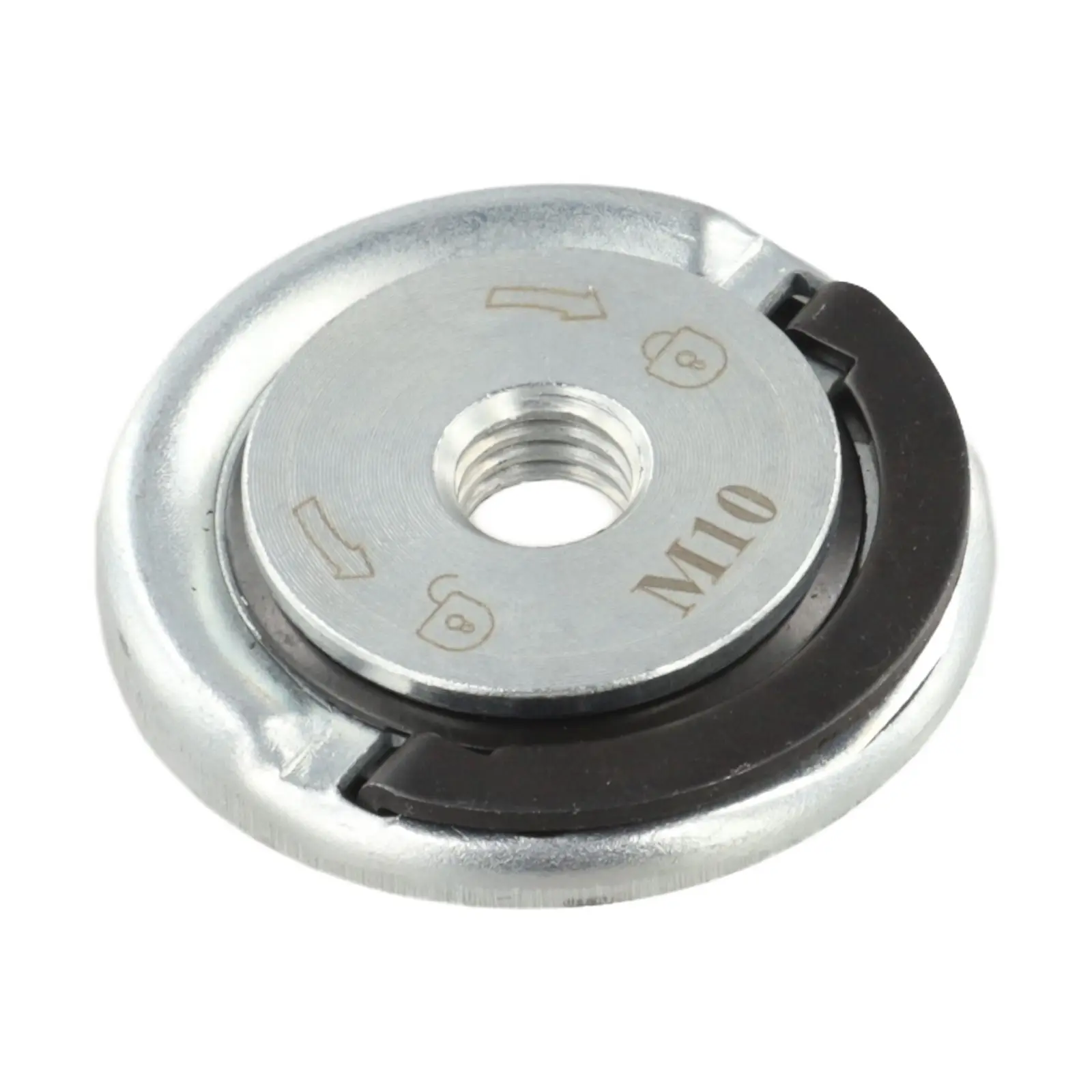 ForM10 Thread Angle Grinder Self-Locking Grinder Pressing Plate Flange Nut Power Chuck Tools