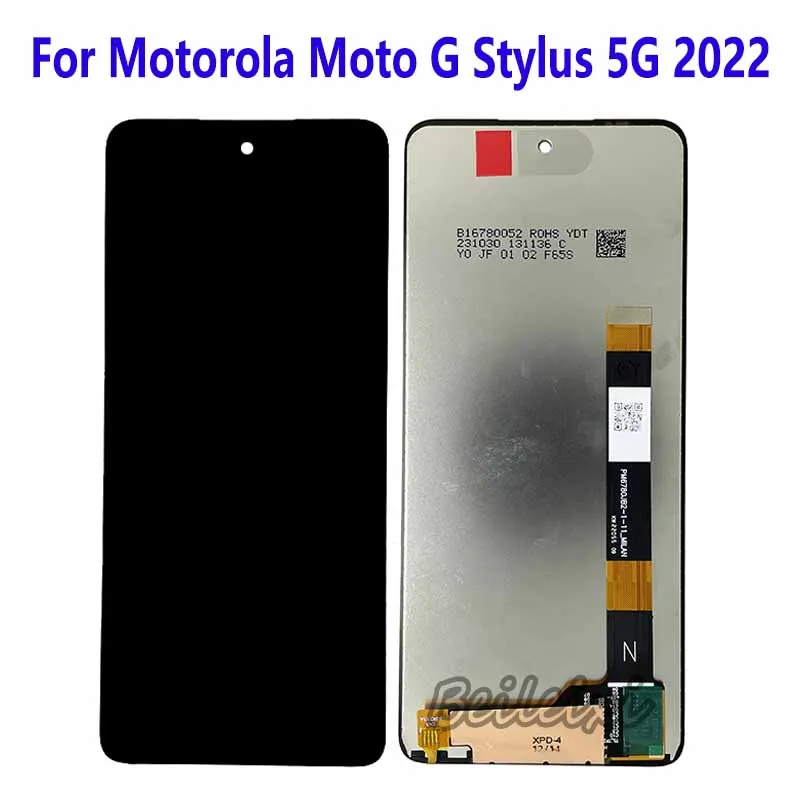 For Motorola Moto G Stylus 5G 2022 XT2215-DL XT2215-1 XT2215-4 XT2215-2 LCD Display Touch Screen Digitizer Assembly