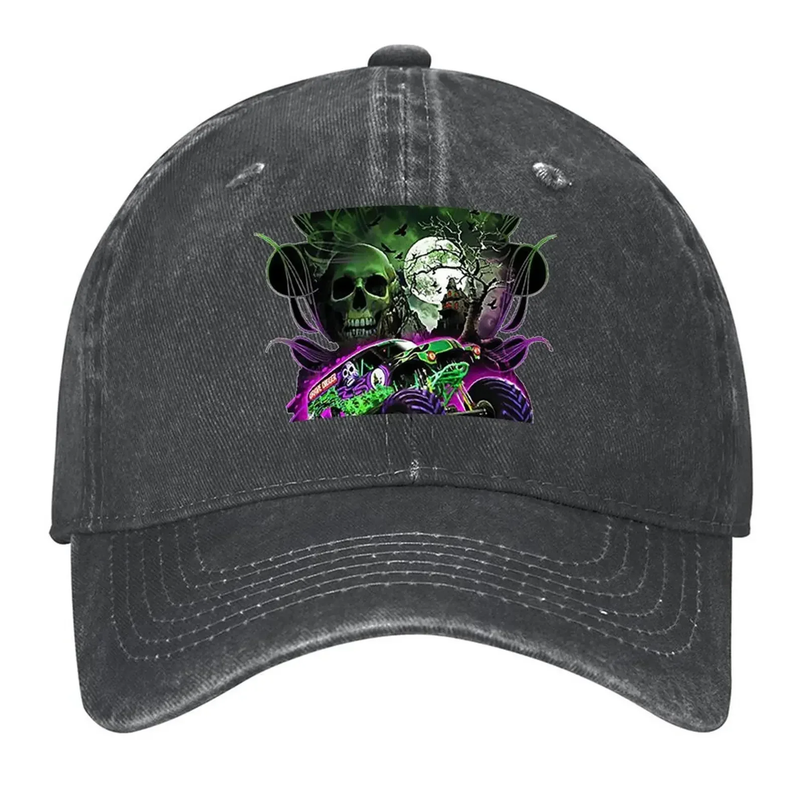 novo-bone-de-beisebol-monster-jam-monster-truck-grave-digger-bone-divertido-com-viseira-termica-bones-de-luxo-masculinos-e-femininos