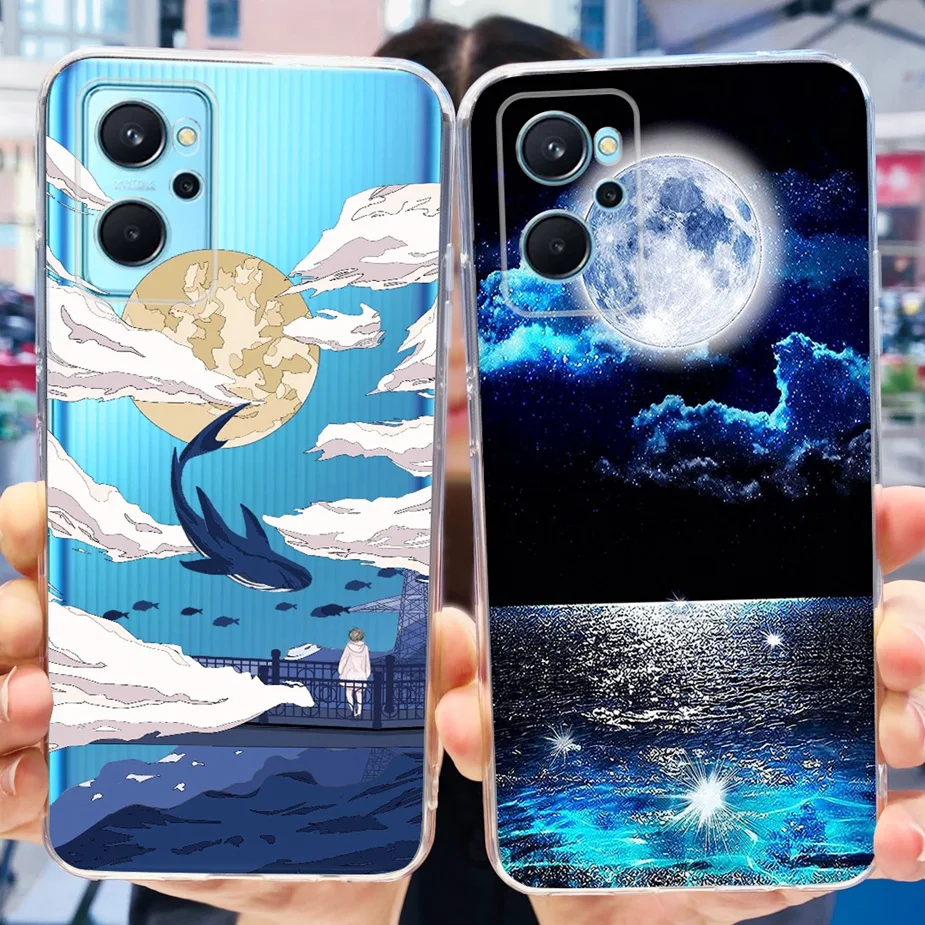For Realme 9i Case Realme 9 Pro Plus Luxury Popular Painted Cover Soft Silicone Phone Case For Realme 9 Pro Realme9 9i 5G Fundas