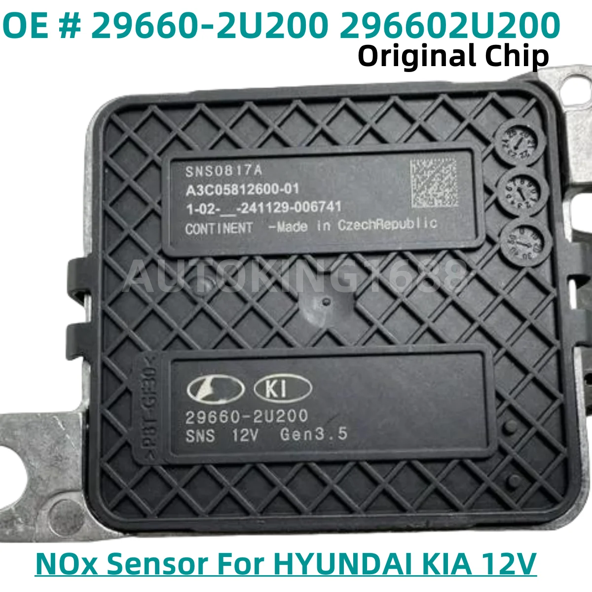 

29660 2U200 New Nitrogen Oxide Nox Sensor 29660-2U200 296602U200 For Kia Sportage Hyundai Tucson 2018-