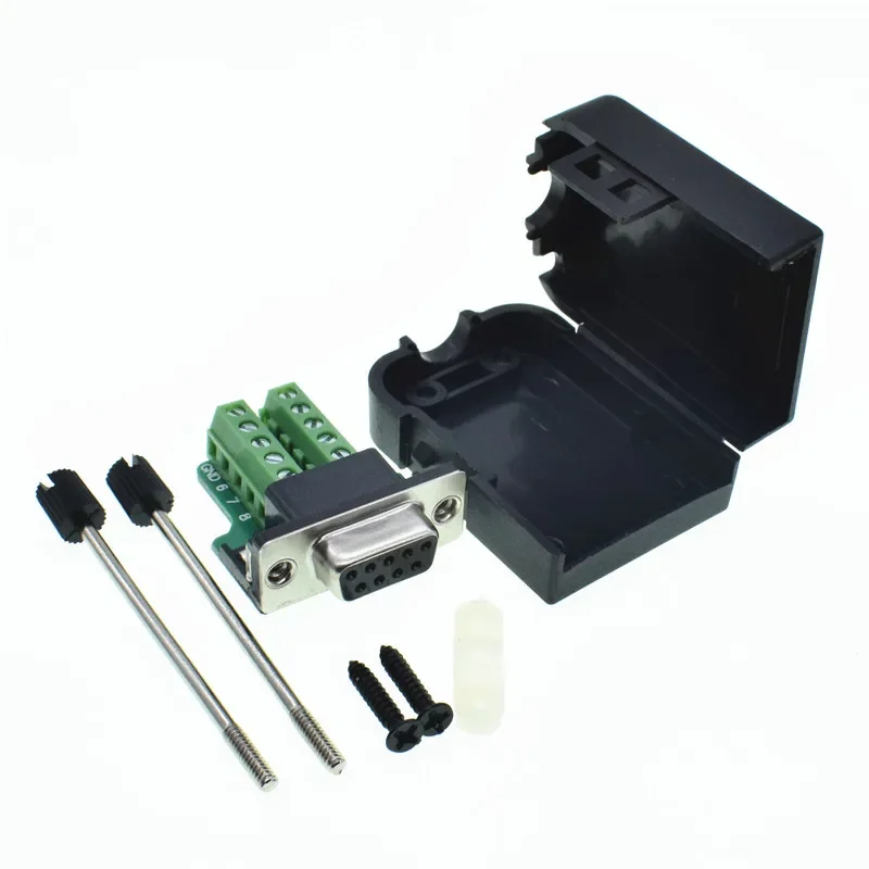 DB9 Connector COM transfer-free solder terminal DB9 Male Connector RS232 DB9 Breakout D-SUB Connector Female
