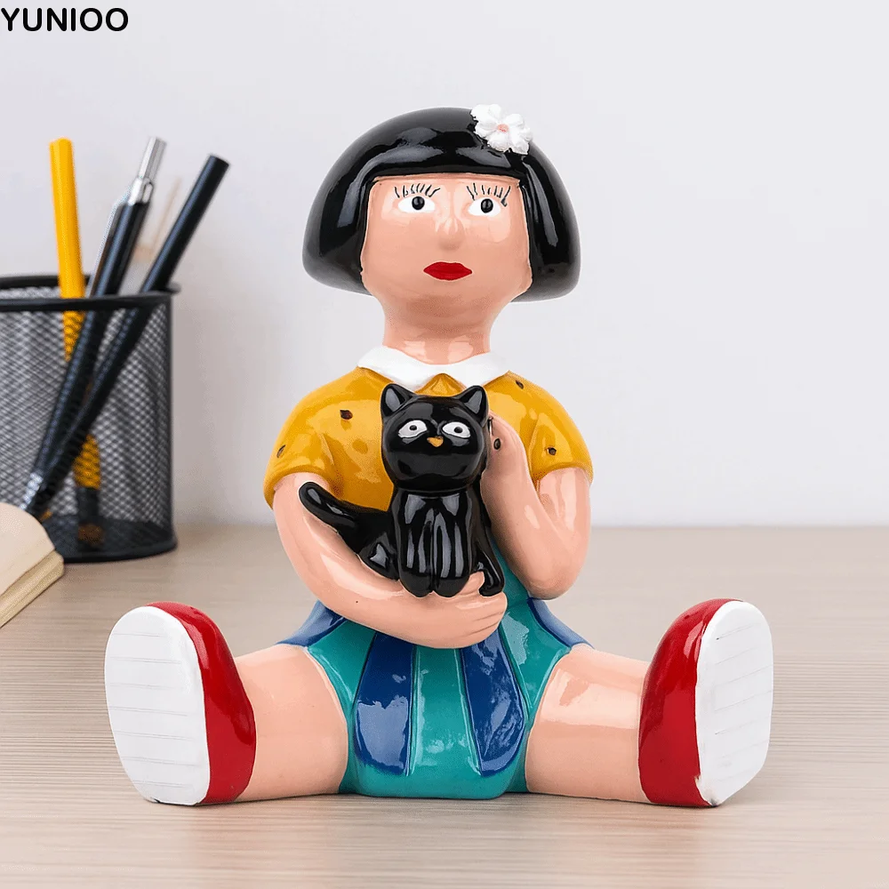 

Rural Characters Funny Character Statue Handmade Decoration Resin Crafts Sculpture Handicraft Collectible Funny Dolls Ornament