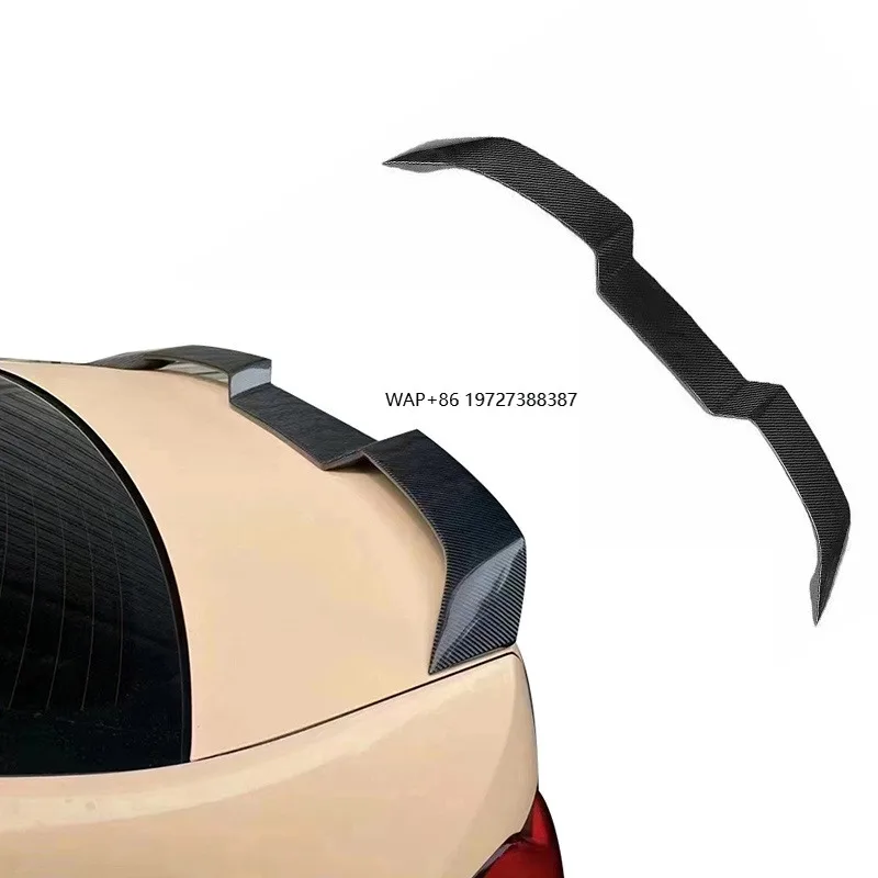 High Quality V Style Carbon Fiber Rear Trunk Spoiler for G20 G28 G80 M3 G82 M4 Rear Spoiler 2020+